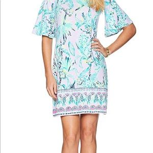 Lilly Pulitzer NWT off the shoulder fawcett dress